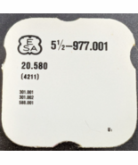 NOS ESA ETA Quartz Watch Cal. 977.001 Rotor Part# 20.580 / 4211 - $29.57 CAD