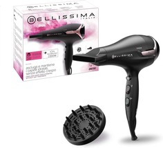 BELLISSIMA Imetec K9 2300, Hair Dryer, dries and keeps hair hydrated wit... - £231.01 GBP