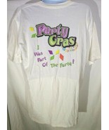Harrahs New Orleans Mardi Gras Men&#39;s T-Shirt XL Graphic - $15.19 CAD