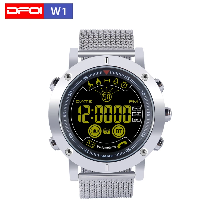DFOI Smart Watch Waterproof Man Watchs  Bluetooth Smartwatch Outdoor swimming pe - £147.48 GBP