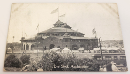 St Paul Minnesota LIVE STOCK AMPHITHEATER Antique 1908 RPPC Real Photo P... - £18.04 GBP