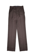 Vintage Work Pants Mens 30x34 Brown Straight Leg Scovil Dickie Red Kap - £15.31 GBP