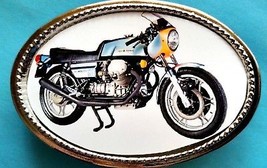 Moto Guzi Le Mans Epoxy Photo Buckle - New - £12.92 GBP