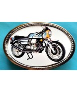 MOTO GUZI Le Mans Epoxy PHOTO BUCKLE - NEW - $16.78