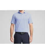 Puma x Arnold Palmer Mattr Golf Striped Polo Top Tropical Aqua / White (... - $122.20 CAD