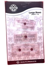 JEM Large Plastic Bow Makers Sizes 4 to 6  with Instructions Christmas W... - $3.93