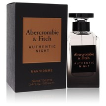  Authentic Night by Abercrombie &amp; Fitch 3.4 oz Eau De Toilette Spray - $34.05