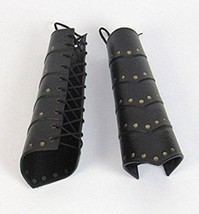 Medieval Knight Leather Protective Leg Guard By NauticalMart - £28.53 GBP