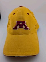 Minnesota Golden Gophers Fitted Hat Cap Yellow Red Donegal Bay (32) - $12.59