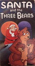 Santa et le Trois Ours Vhs-Tested-Rare Vintage Collectible-Ships N 24 Heures - £31.75 GBP