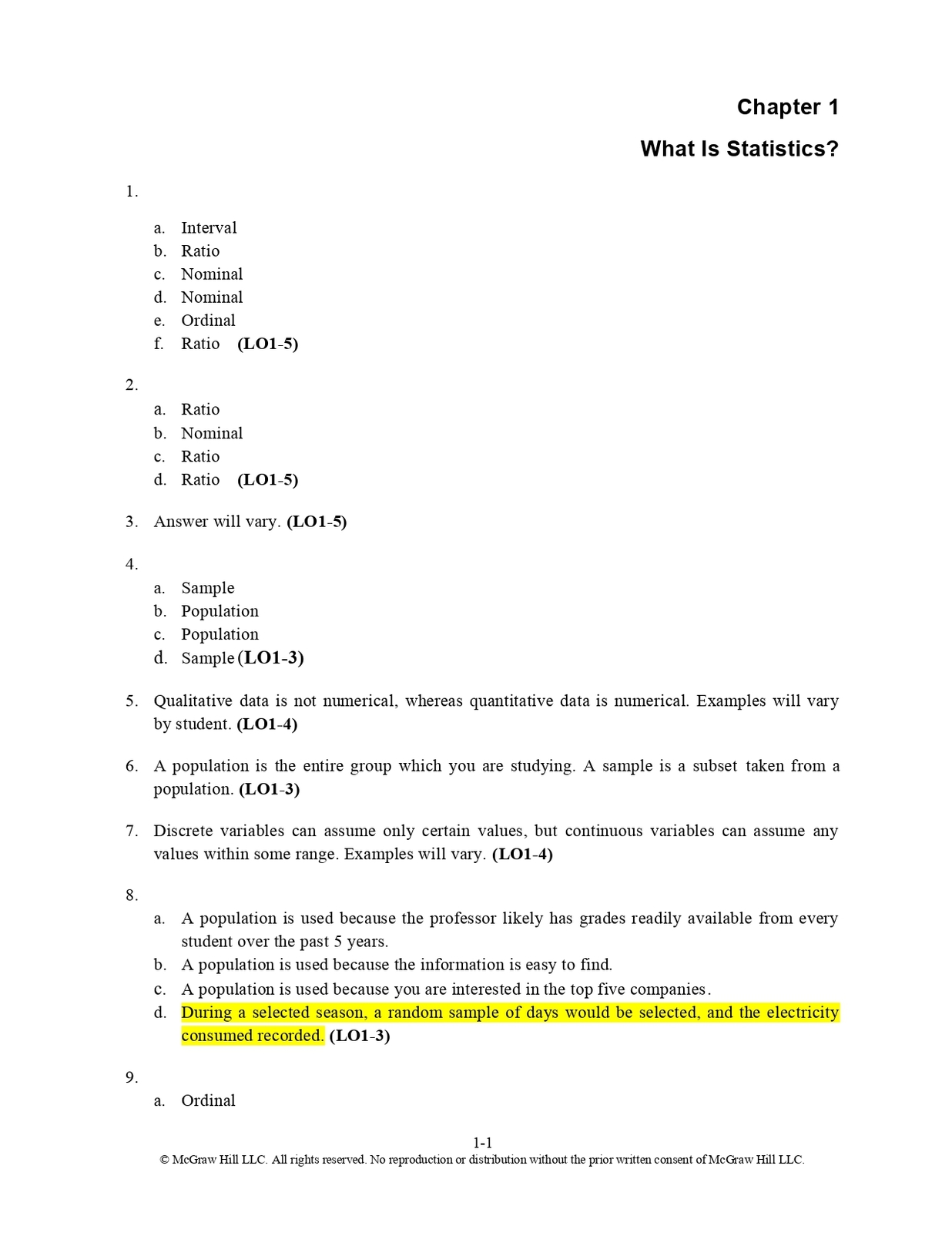 Solution Manual for Statistical Techniques in Business and Economics, 19... - $17.99