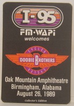 DOOBIE BROTHERS - VINTAGE ORIGINAL CONCERT TOUR CLOTH BACKSTAGE PASS - $10.00