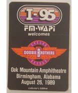 DOOBIE BROTHERS - VINTAGE ORIGINAL CONCERT TOUR CLOTH BACKSTAGE PASS - $187.91 MXN