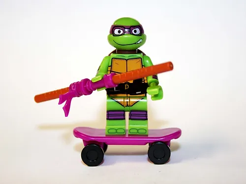 NBTGift Donatello TMNT Mutant Mayhem V2 Movie Minifigure Custom Toys - £4.63 GBP