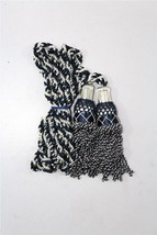 Bagpipe Cord Blue and White, Silk. - $25.00