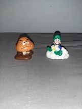 Vintage Nintendo Super Mario Bros 3 Pop Up Goomba &amp; Luigi 1989 McDonald&#39;... - $8.79