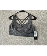 Torrid Active Gray Strappy Sports Bra Light Support Size M/L (00) - $29.99