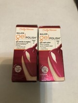 2X Salon Quality Gel Nail Polish Step 2 Wine Not #230 Red Sally Hansen - £7.41 GBP