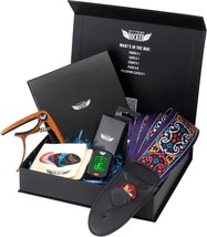 Stage Rocker Guitar Accessories Gift Box for Acoustic and Electric Guitars, - £33.66 GBP