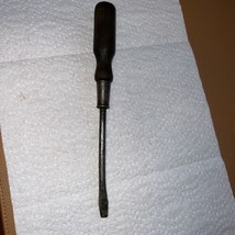 Vintage GREAT NECK 10 1/2”  WOOD HANDLE SCREWDRIVER Made in USA - £7.70 GBP