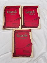 1980 Genesis Volumes 1-2-3 by J Vernon McGee Messages from Bible Radio N... - £11.57 GBP