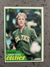 1981-82 Topps  #4 LARRY BIRD 2nd Year / Solo Rookie RC Celtics NM☘️ Vending G - £45.85 GBP