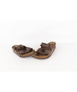 Vintage Birkenstock Womens Size 5 Distressed Leather Buckle Strap Sandal... - $54.22 CAD