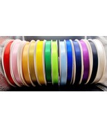 Satin Ribbon Plain  Double Sided  15mm Wide Gift wrapping Wedding Birthd... - $1.88+