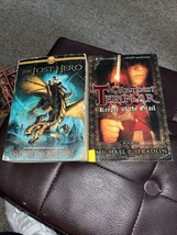 Lot Of 2 Heroes Books The Lost Hero And The Youngest Templar  - £6.92 GBP