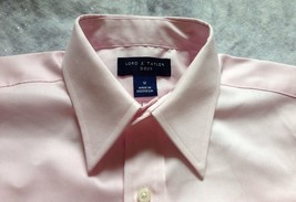 Lord &amp; Taylor Dress Shirt Size: 12 New Ship Free Pink Long Sleeves - £31.16 GBP