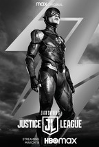 2021 Justice League Movie Poster 11X17 The Flash Barry Allen Ezra Miller ⚡ - £9.15 GBP