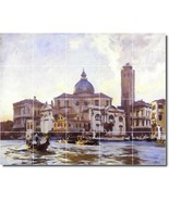 John Sargent City Painting Ceramic Tile Mural BTZ08072 - $273.54 CAD+