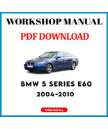 BMW 5 SERIES E60 2005 2006 2007 2008 2009 2010 SERVICE REPAIR WORKSHOP M... - £6.09 GBP