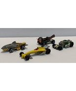 4 Played with Cars and Trucks Vintage Hot Wheels Different Shaped Cars #... - £5.94 GBP