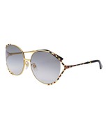 NEW Gucci Sunglasses GG0595S 002 Gold/Grey Lens Design 59mm - $266.75