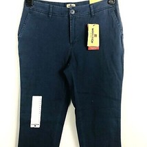 Woolrich Sunday Chino Pants Size 4 Dark Cobalt Blue Cropped Womens 30X27 - $15.32