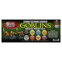 Reaper Miniatures Learn To Paint Kit: Goblin Quick-Paint Kit - £27.83 GBP