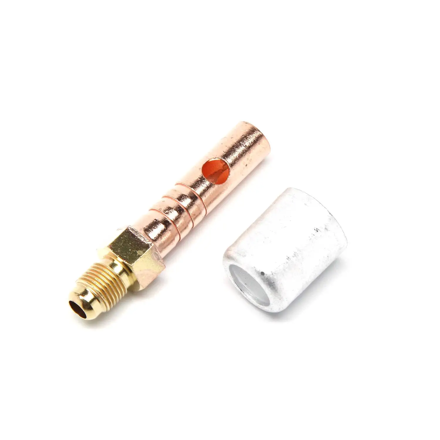 P-80 P80 Plasma Torch Repair Power Cable Connector Nut M8x0.75mm Male Cu... - $54.87