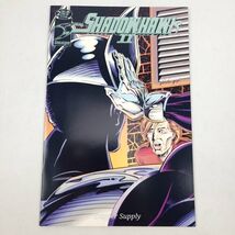 Shadowhawk II #2 Silver Foil Embossed Logo Image Comics 1993 Jim Valentino - $12.99