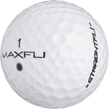 36 Near Mint Maxfli Straightfli Golf Balls - Free Shipping - Aaaa - $42.56