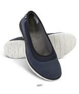 STRIVE Womens Lady&#39;s Back Pain Relieving Slip On Flats Hampton Size 9 Blue - $785.18 MXN