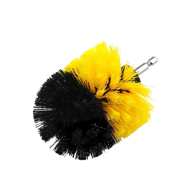 Electric Drill Brush Kit 2/3.5/4/5&#39;&#39; Round Plastic ScBrushes for Bathroo... - $173.58