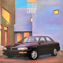 1993 Toyota CAMRY sales brochure catalog 2nd Edition US 93 DX LE SE XLE V6 - £4.62 GBP