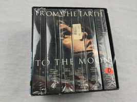From The Earth To The Moon 6 VHS Tape Set 12 Episodes New SEALED Tom Hanks - £5.44 GBP