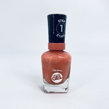 Sally Hansen Miracle Gel Step 1 Nail Polish Color #379 Malibu Peach Pink - $2.97