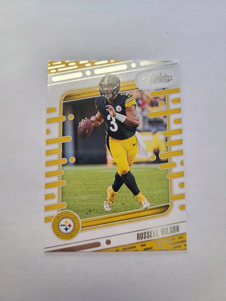 Russell Wilson #88 2024 Panini Absolute Pittsburgh Steelers - $1.50 Russell Wilson #88 2024 Panini Absolute Pittsburgh Steelers - $1.50