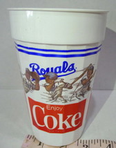 Kansas City Royals Enjoy Coke Plastic Cup 1992 Vintage Game Souvenir - £5.49 GBP