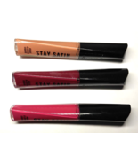 Rimmel London Stay Satin Liquid Lip Colour 0.21 Oz Lot of 3 - #710 #400 ... - $25.84 CAD