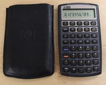 HP 10BII Financial Calculator W Black Case &amp; Batteries Included - $12.86