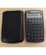 HP 10BII Financial Calculator W Black Case & Batteries Included - $12.86